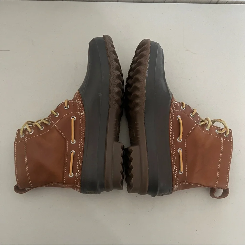 Sperry Brown Leather Boots